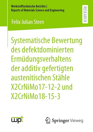 Systematische Bewertung des defektdominierten Ermüdungsverhaltens der additiv gefertigten austenitischen Stähle X2CrNiMo17-12-2 und X2CrNiMo18-15-3