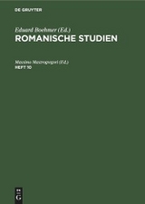 Romanische Studien. Heft 10 - 