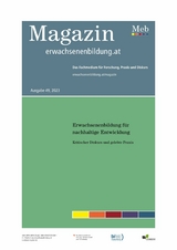 Erwachsenenbildung f&uuml;r nachhaltige Entwicklung - 