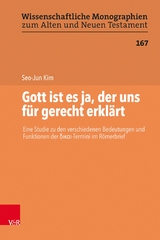 Gott ist es ja, der uns für gerecht erklärt - Seo-Jun Kim
