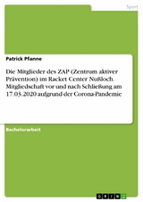 Die Mitglieder des ZAP (Zentrum aktiver Prävention) im Racket Center Nußloch. Mitgliedschaft vor und nach Schließung am 17.03.2020 aufgrund der Corona-Pandemie -  Patrick Pfanne