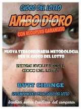 Gioco del lotto: Ambo d'Oro con recupero garantito sistema evoluto [Mat Marlin] - Mat Marlin