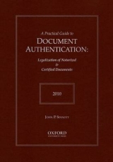 A Practical Guide to Document Authentication - Sinnott, John P.