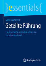 Geteilte F&uuml;hrung - Simon Werther