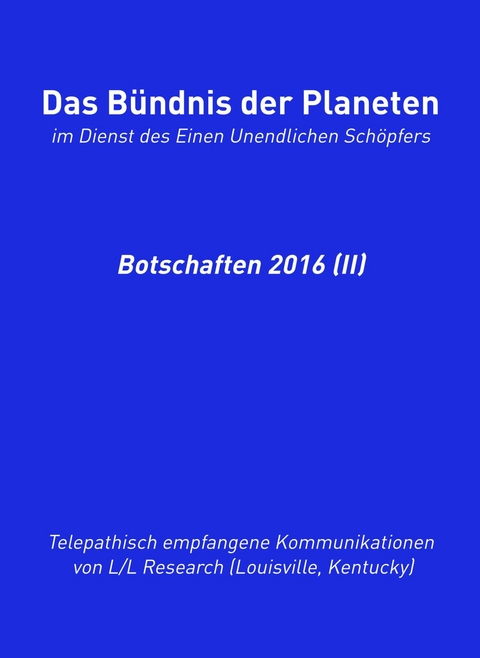 Das B&uuml;ndnis der Planeten -  Jochen Blumenthal