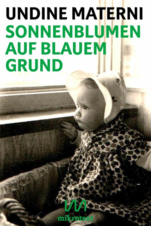 Sonnenblumen auf blauem Grund - Undine Materni