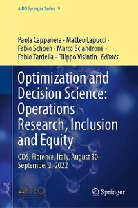 Optimization and Decision Science: Operations Research, Inclusion and Equity - 