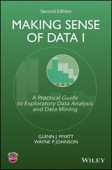 Making Sense of Data I -  Wayne P. Johnson,  Glenn J. Myatt