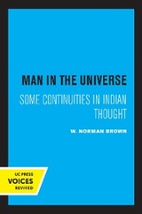Man in the Universe -  W. Norman Brown