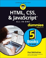 HTML, CSS, & JavaScript All-in-One For Dummies - Paul McFedries