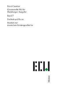 Freiheit und Form -  Ernst Cassirer