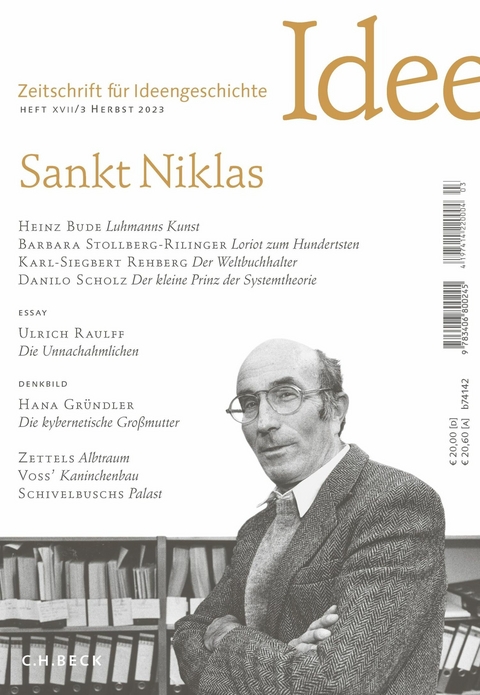 Zeitschrift f&uuml;r Ideengeschichte Heft XVII/3 Herbst 2023 - 