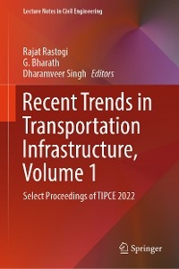 Recent Trends in Transportation Infrastructure, Volume 1 - 