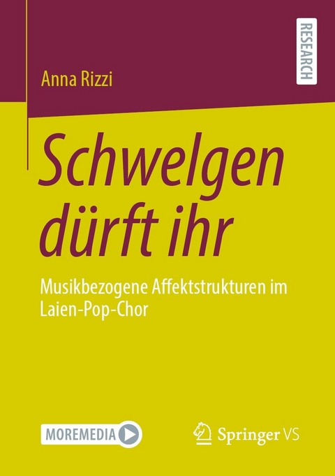 Schwelgen d&uuml;rft ihr - Anna Rizzi