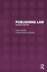 Publishing Law - Jones, Hugh; Benson, Christopher