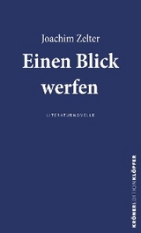 Einen Blick werfen - Joachim Zelter