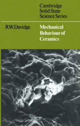 Mechanical Behaviour of Ceramics - Davidge, R. W.