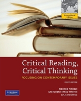 Critical Reading Critical Thinking - Pirozzi, Richard; Starks-Martin, Gretchen; Dziewisz, Julie