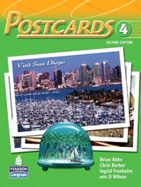 Postcards 4 with CD-ROM and Audio - ABBS & BARKER