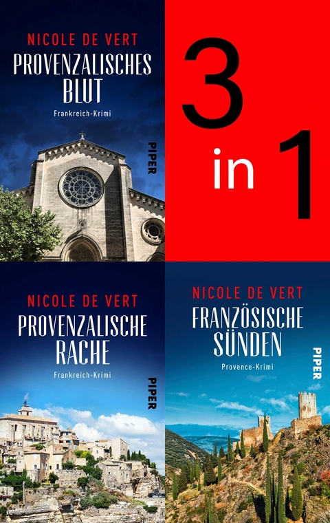 Bundle: Provenzalisches Blut | Provenzalische Rache | Französische Sünden - Nicole de Vert