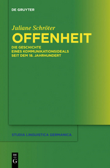 Offenheit - Juliane Schr&ouml;ter