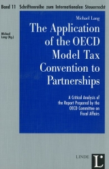 The Application of the OECD Model Tax Convention to Partnerships - Lang, Michael
