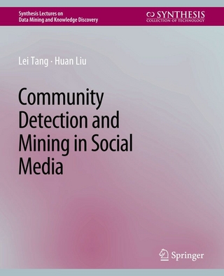 Community detection and mining in social media