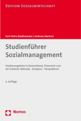 Studienf&uuml;hrer Sozialmanagement - Karl-Heinz Boe&szlig;enecker, Andreas Markert