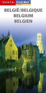 KUNTH FlexiMap Magnum Belgien 1:300000 - 