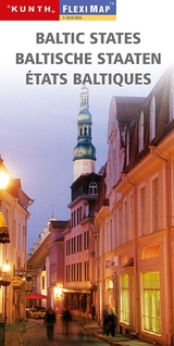 KUNTH FlexiMap Magum Baltische Staaten 1:800000 - 