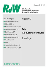 Die CE-Kennzeichnung - Jürgen Niebling