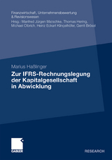 Zur IFRS-Rechnungslegung der Kapitalgesellschaft in Abwicklung - Marius Ha&szlig;linger