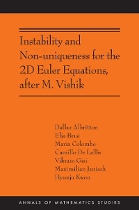 Instability and Non-uniqueness for the 2D Euler Equations, after M. Vishik - Camillo de Lellis, Elia Brué, Dallas Albritton, Maria Colombo, Vikram Giri, Maximilian Janisch, Hyunju Kwon