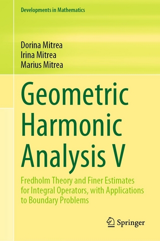 Geometric Harmonic Analysis V