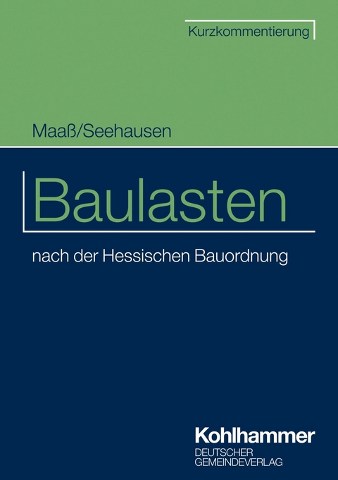 Baulasten - Karl-Reinhard Seehausen, Frank Maa&szlig;