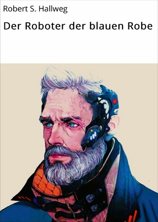 Der Roboter der blauen Robe