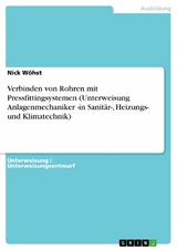 Verbinden von Rohren mit Pressfittingsystemen (Unterweisung Anlagenmechaniker  -in Sanit&auml;r-, Heizungs- und Klimatechnik) - Nick W&ouml;hst