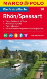 MARCO POLO Freizeitkarte Blatt 20 Rh&ouml;n, Spessart 1:100 000