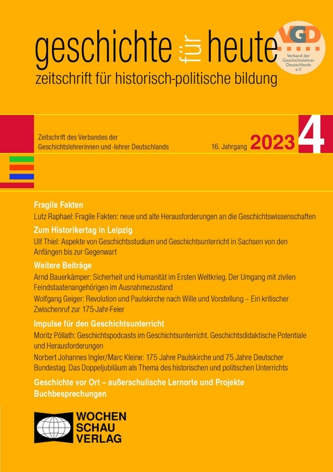 Fragile Fakten - Arnd Bauerkämper, Wolfgang Geiger, Norbert Johannes Ingler, Marc Kleine, Moritz Pöllath, Lutz Raphael, Ulf Thiel