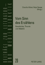 Vom Sinn des Erz&auml;hlens - 