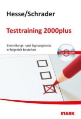 Hesse/Schrader: Testtraining 2000plus - J&uuml;rgen Hesse, Hans Christian Schrader