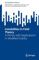 Instabilities in Field Theory - Adri&agrave; Delhom, Alejandro Jim&eacute;nez Cano, Francisco Jos&eacute; Maldonado Torralba