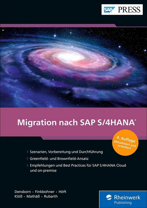 Migration nach SAP S/4HANA -  Frank Densborn,  Frank Finkbohner,  Martina Höft,  Boris Rubarth,  Kim Mathäß,  Petra Klöß