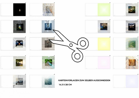 19 Karten zum Selber ausschneiden - Aron Lötscher