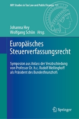 Europ&auml;isches Steuerverfassungsrecht - 