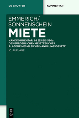 Miete - Volker Emmerich, J&uuml;rgen Sonnenschein
