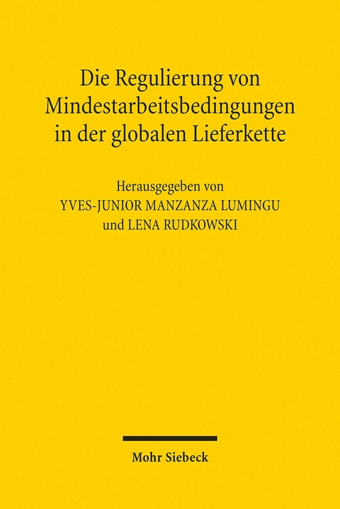 Die Regulierung von Mindestarbeitsbedingungen in der globalen Lieferkette - 