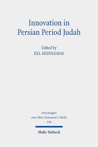Innovation in Persian Period Judah