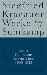 Werke in neun B&auml;nden - Siegfried Kracauer