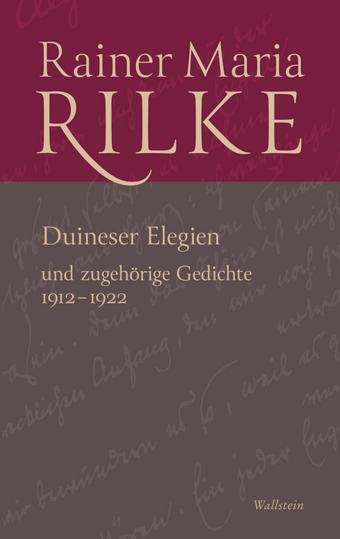 Duineser Elegien -  Rainer Maria Rilke